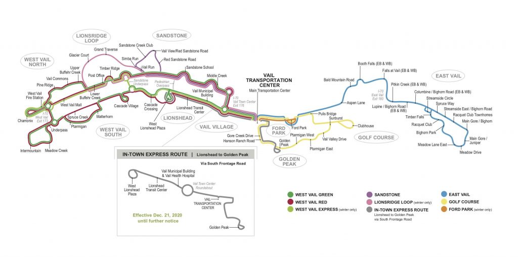 Vail Transit will adjust routes, reduce bus capacity to 20 starting Dec. 21